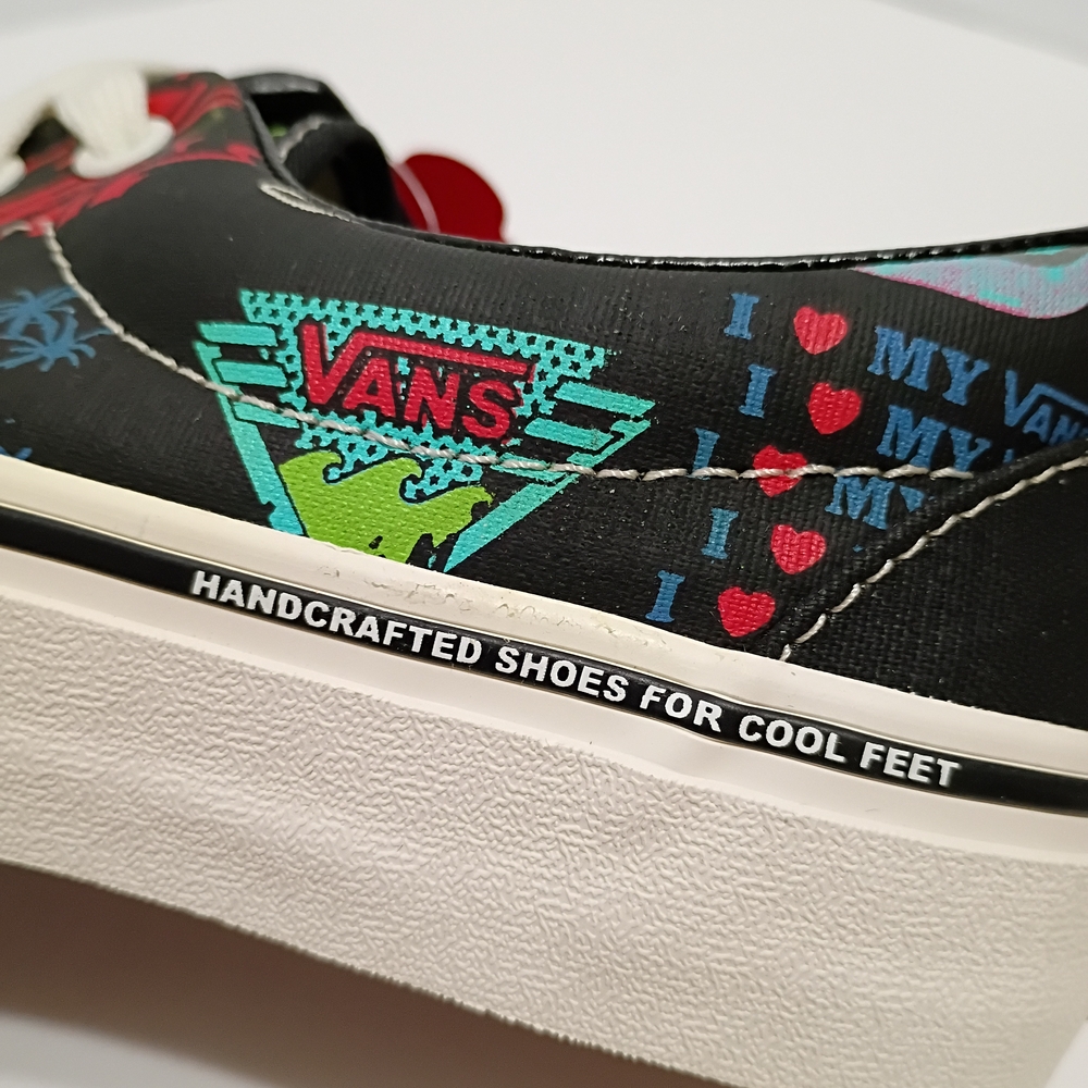 Vans Era Sf V66 Black Multi Unisex Skater Sneakers - Picture 9 of 15